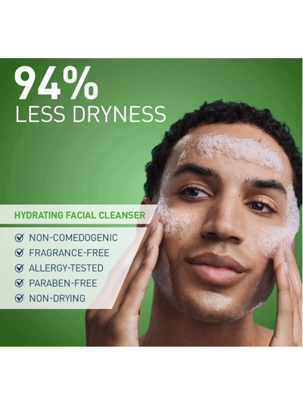 CeraVe Hydrating Facial Cleanser, Moisturizing 19 Fl Oz (Pack of 1), Clear